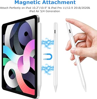 Caneta Stylus para iPad, Apple Pencil para iPad 10/9ª geração