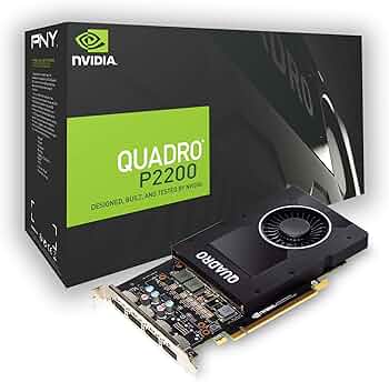 Amazon.com: PNY NVIDIA Quadro P2200, VCQP2200-PB : Electronics