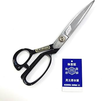 Amazon.co.jp: 民三郎 裁ちばさみ 200mm【国産品】ラシャ切鋏 安来鋼