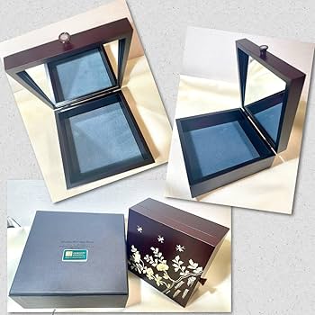 Amazon.co.jp: 極 韓国 螺鈿細工 螺鈿漆器 宝石箱 ジュエリーボックス