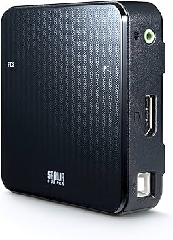 Amazon.co.jp: サンワサプライ DisplayPort対応手元スイッチ付き
