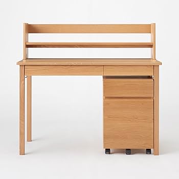 Amazon.co.jp: 無印良品 木製デスクキャビネット オーク材突板 幅39