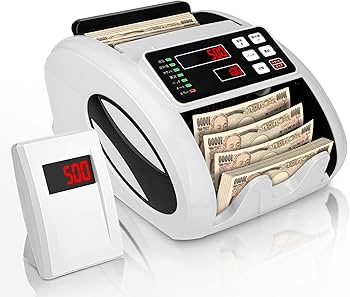 Amazon | 紙幣カウンター【2024新紙幣に対応】マネーカウンター 紙幣