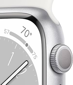 Amazon.com: Apple Watch Series 8 [GPS, 41mm] - Silver Aluminum
