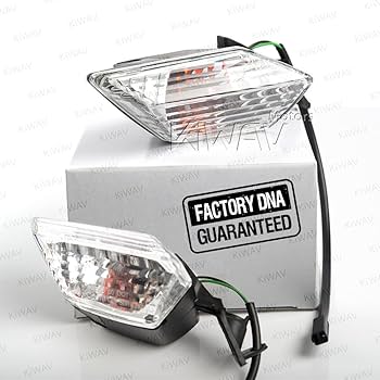 Amazon | 交換用バイクミラー ウインカー カワサキに適合する '08-'10