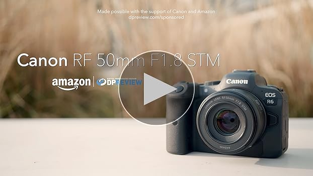 Amazon.com : Canon RF50mm F1.8 STM Lens, Fixed Focal Length Prime