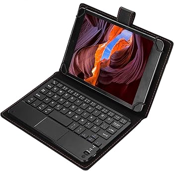 Amazon | キーボード付きケース 7 8 インチタブレット PC 用 Bluetooth