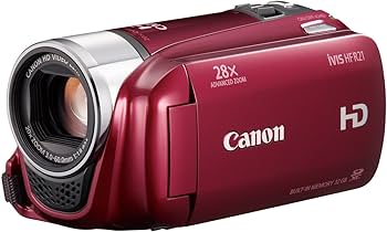 Amazon | Canon デジタルビデオカメラ iVIS HF R21 レッド IVISHFR21RD