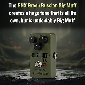 Amazon | electro-harmonix/Green Russian Big Muff Distortion