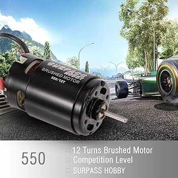 Amazon | Goolsky SURPASS HOBBY 550 12T ブラシモーター HSP HPI