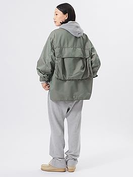 Amazon.co.jp: [ビームスボーイ] ブルゾン シャンブレー ギャバ