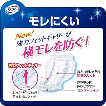 Amazon | リフレ サラケアパッド ビッグ 尿取りパッド (6回吸収 / 30枚