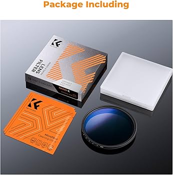 Amazon.com : K&F CONCEPT 58mm Variable ND2-2000 (1-11 Stops) ND