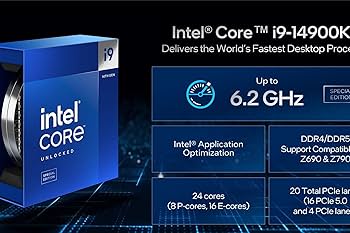 Amazon.com: New Intel 14th Gen Raptor Lake Core i9-14900K CPU 6.0