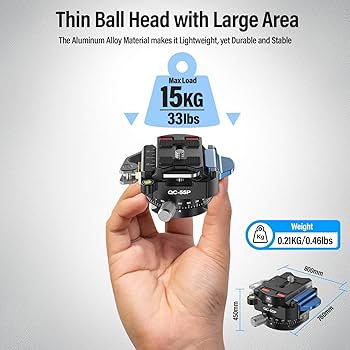 Amazon.com : SIRUI 55mm Quick Release Plate with 360° Rotating