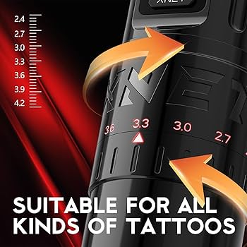 Amazon.com: Xnet Vipera Tattoo Machine - Wireless Tattoo Gun
