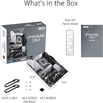 Amazon | Asus Prime Z790-P Intel Z790 LGA 1700 ATX DDR5-SDRAM