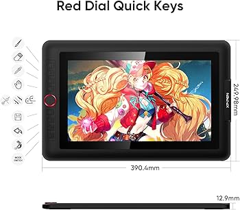 Amazon.com: XPPen Drawing Tablet with Screen Full-Laminated