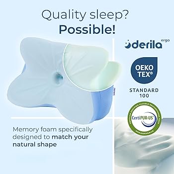 Amazon.com: Derila Ergo Cervical Neck Pillow for Sleeping Pillow