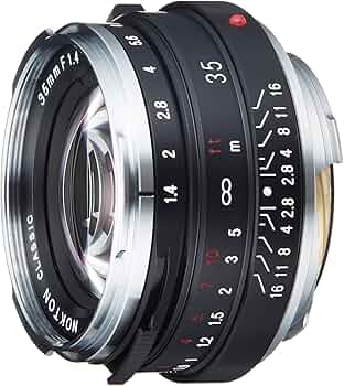 Amazon.co.jp: VoightLander 単焦点レンズ NOKTON classic 35mm F1.4