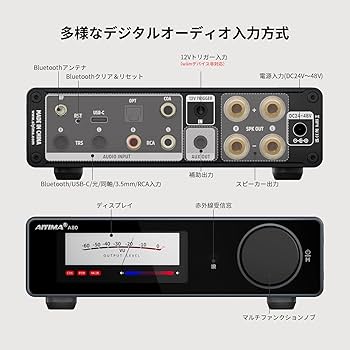 Amazon.co.jp: AIYIMA A80 【更新バージョン】 TPA3255デコードアンプ