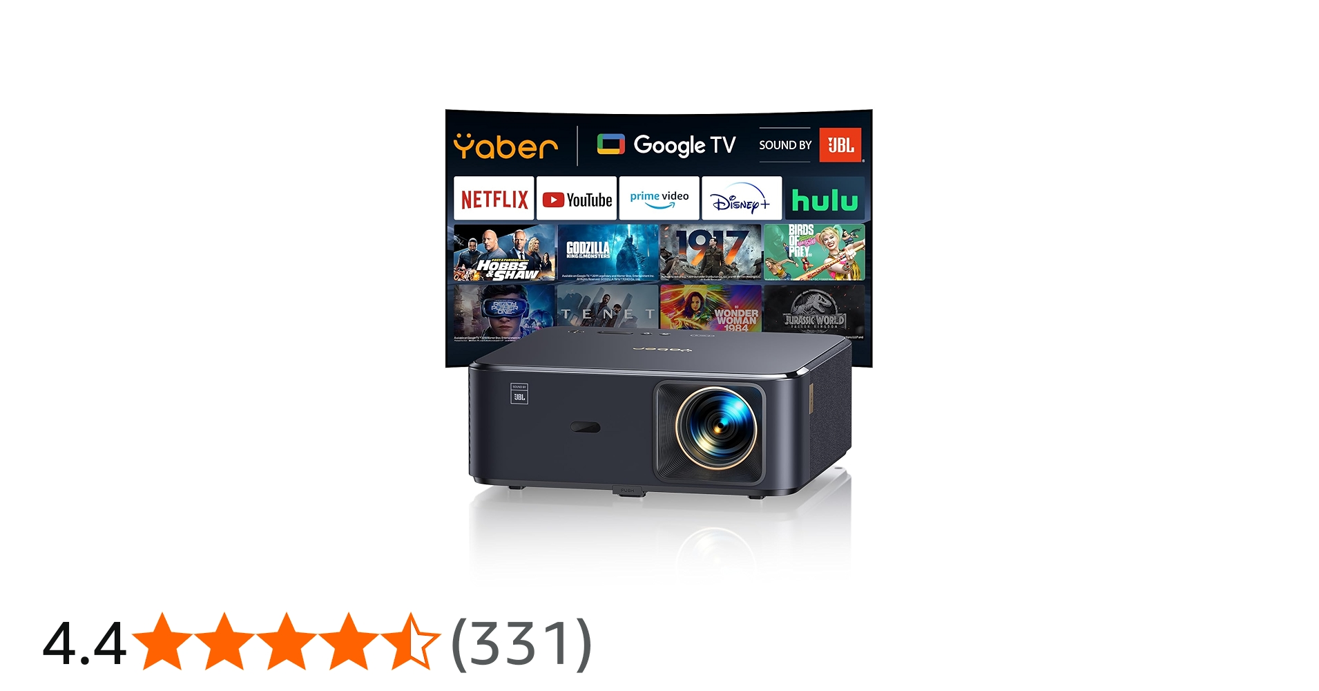 Amazon.co.jp: 【JBLスピーカー＆Google TV搭載】Yaber K2s