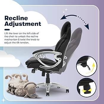 Amazon.com: Serta Bryce Executive Office Chair, Ergonomic Computer