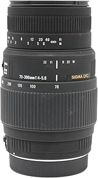 Amazon.com : Sigma 70-300mm f/4-5.6 DG Macro Telephoto Zoom Lens
