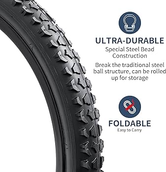 Amazon | YunSCM 2本セット,20 2.125 タイヤ 超耐久,20x2.125 57-406