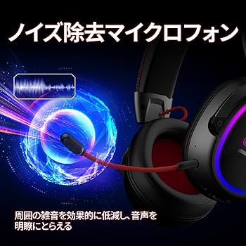 Amazon.co.jp: OXS Storm G2 ワイヤレスゲーミングヘッドセット、7.1