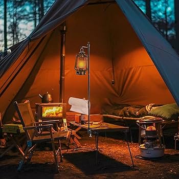 Amazon.com: REDCAMP 72in Tall Collapsible Camping Lantern Stand