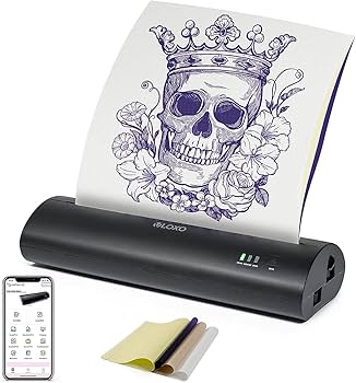Amazon.co.jp: VLOXOタトゥー下絵転写用 持ち運びポータブル コピー