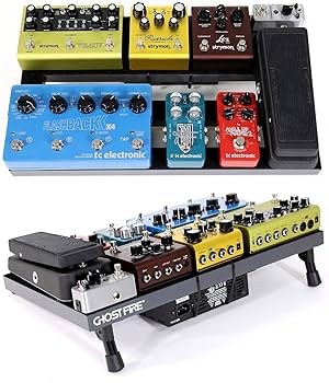 Amazon | GHOSTFIRE 超軽量 ギターエフェクター ボード ペダルボード