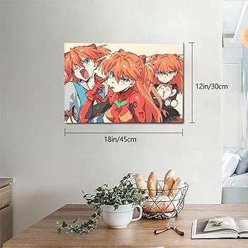 Amazon.co.jp: アートパネル 新世紀エヴァンゲリオン アスカ Eva
