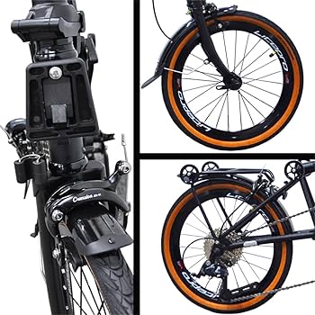 Amazon | Litepro 16インチ 内3外2速 横ハンドル 折りたたみ自転車 M