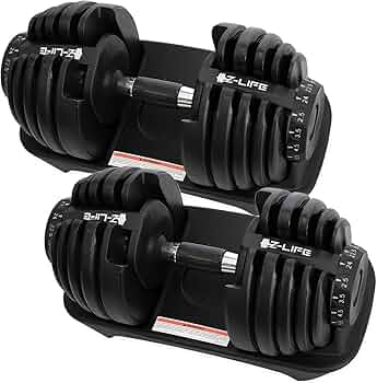 Amazon | ダンベル 可変式ダンベル 可変式 2個セット 40kg (24kg×2個