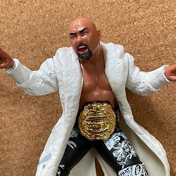 Amazon.co.jp: 武藤敬司 グレートムタ フィギュア IWGP 三冠