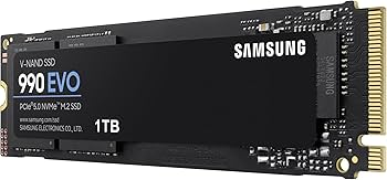 Samsung 990 EVO M.2 1 TB PCI Express 4.0 NVMe V-NAND TLC : Amazon