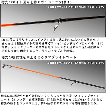 Amazon | ダイワ(DAIWA) タマン竿 バトルゲーム タマンモンスターEX 10
