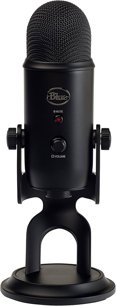 Amazon.co.jp: Blue Microphones Yeti USBマイクブラック 2070 指向性4