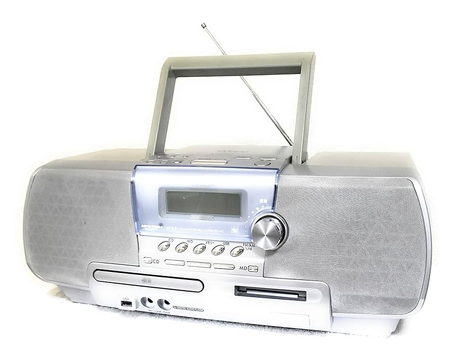 ビクターmemory Clavia RD-M2-H CD/MDポータブルシステム Victor