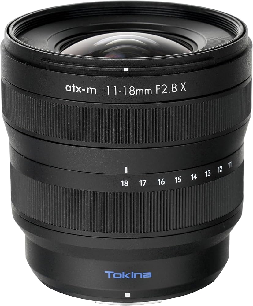 Amazon.com : TOKINA ATX-m 11-18mm F/2.8 Lens for FUJIFILM X (Black