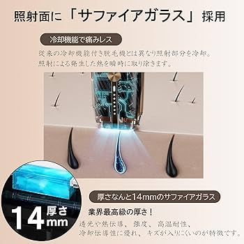 Amazon | ZENIX IPL光美容 ルピエ ハイパワー ハイスピード 連続照射