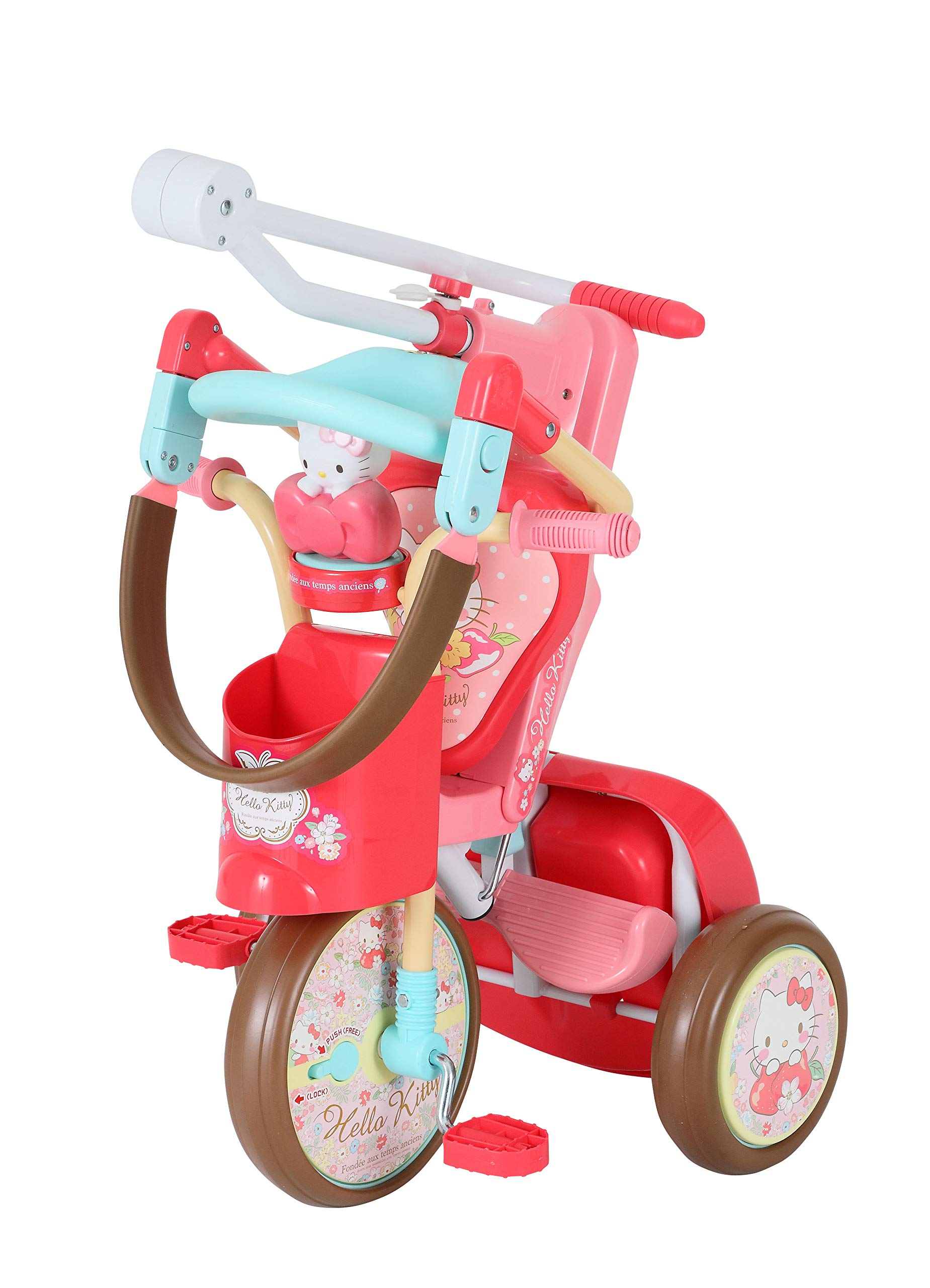 Amazon.co.jp: 折りたたみ三輪車 ハローキティ オールインワンUPⅡ