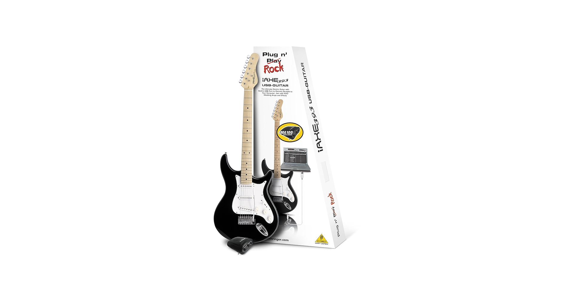 Amazon.com: Behringer iAXE393 USB Guitar Package - Black : Musical