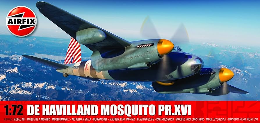 Amazon.com: Airfix A04065 de Havilland Mosquito PR.XVI Model Set