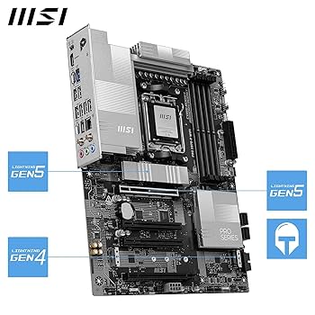 Amazon | MSI PRO X870-P WiFi AM5 DDR5 8200MHZ(OC) 3X M.2 USB4 HDMI