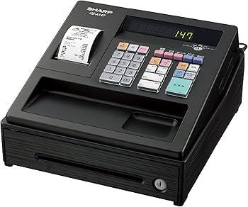 Amazon | シャープ 電子レジスタ 8部門 ブラック系 XE-A147-B