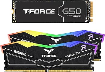 TEAMGROUP T-Force Delta RGB DDR5 32GB Kit (2x16GB) 6000MHz Desktop