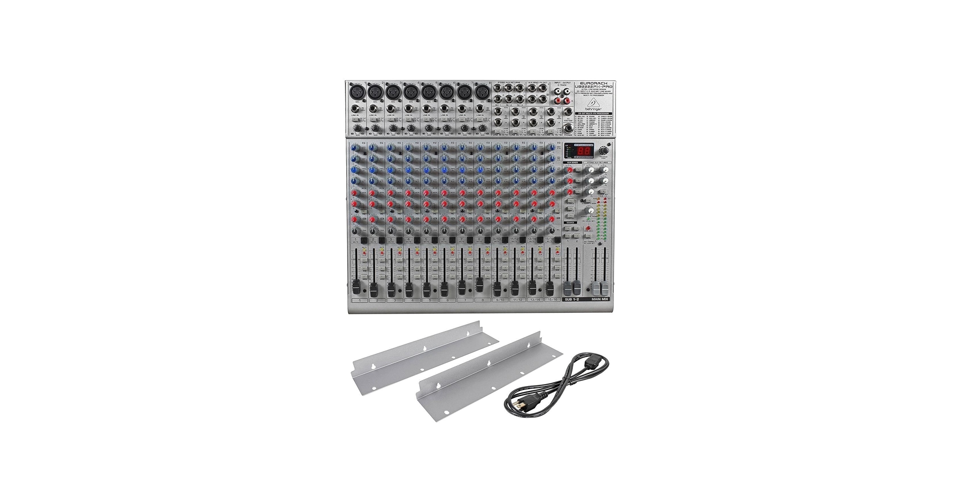 Amazon.com: Behringer EURORACK UB2222FX-PRO Ultra-Low Noise Design